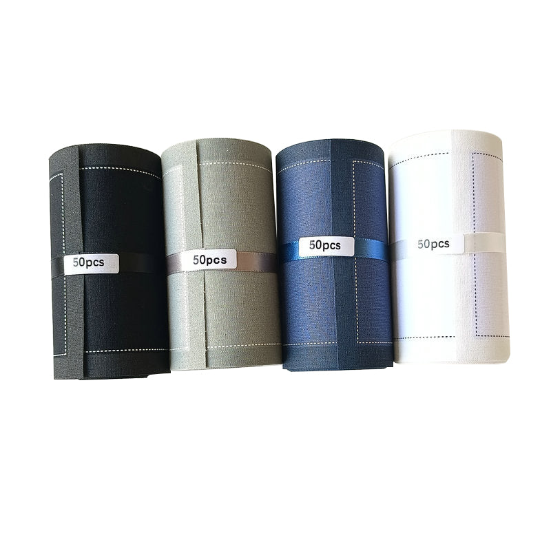 11.5 x 11.5 Premium Tear-off Cotton Coasters Cocktail Coasters for Hotel and Home HLCOA1001